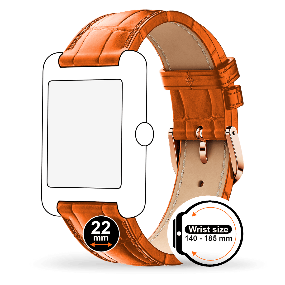 Band leather (22mm)