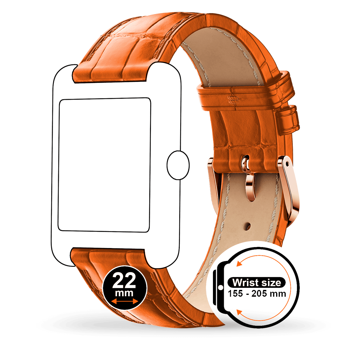 Band leather (22mm)