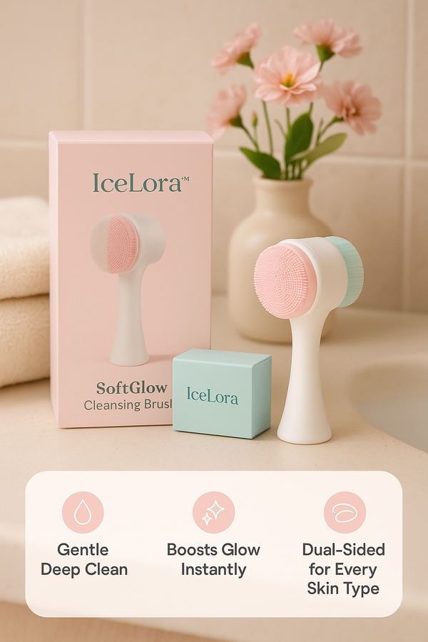 IceLora™ SoftGlow Cleansing Brush