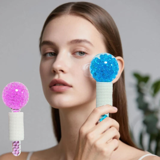 2PCS Ice Roller Balls for Face Cooling Massage and Puffiness Relief - Facial Skincare Tools