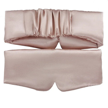 Silk Satin Sleep Mask Comfortable Sleeping Eye Mask Eyeshade Cover Shade Eyes Relax Enlarged Eye Patch Women Men Sleep Health