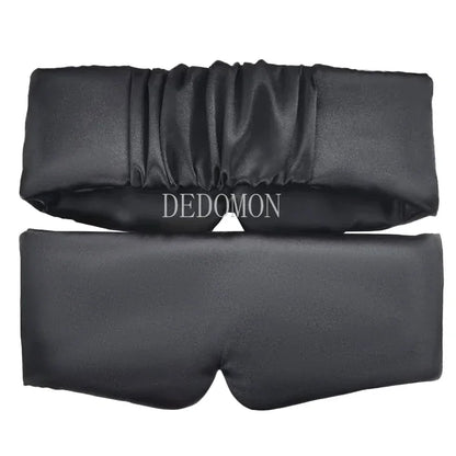 Silk Satin Sleep Mask Comfortable Sleeping Eye Mask Eyeshade Cover Shade Eyes Relax Enlarged Eye Patch Women Men Sleep Health