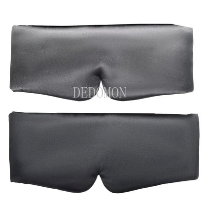 Silk Satin Sleep Mask Comfortable Sleeping Eye Mask Eyeshade Cover Shade Eyes Relax Enlarged Eye Patch Women Men Sleep Health