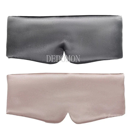 Silk Satin Sleep Mask Comfortable Sleeping Eye Mask Eyeshade Cover Shade Eyes Relax Enlarged Eye Patch Women Men Sleep Health
